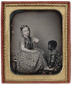 Young Girl with Attendant