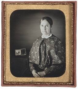 Woman with Daguerreotype of her Husband