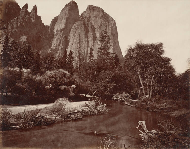 Cathedral Rocks, Valley of the Yosemite, 2,600 Feet High