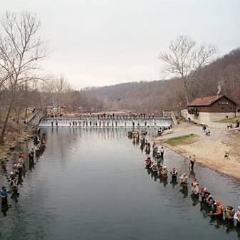 Opening day, Bennett Springs, Missouri