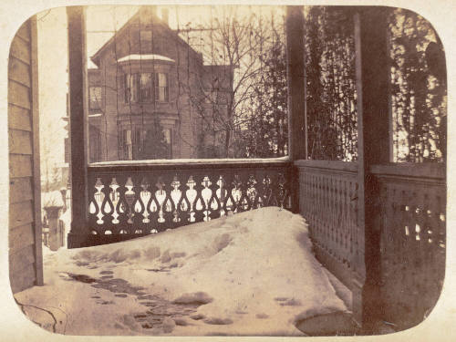 Porch in the Snow, December 27, 1883