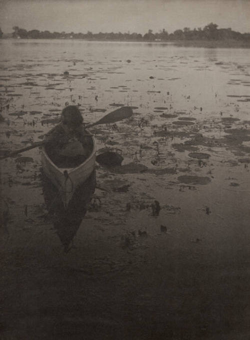 Girl in Canoe