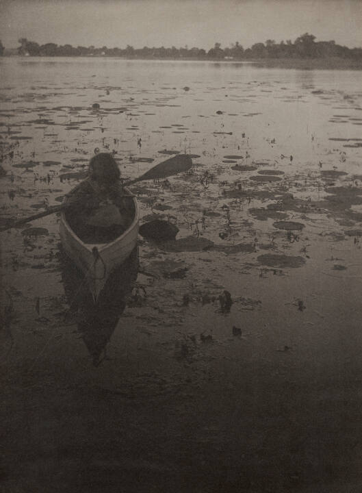 Girl in Canoe