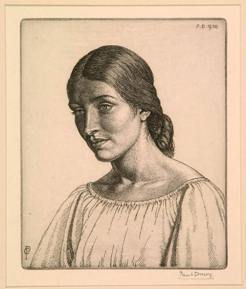 Head of a Young Woman