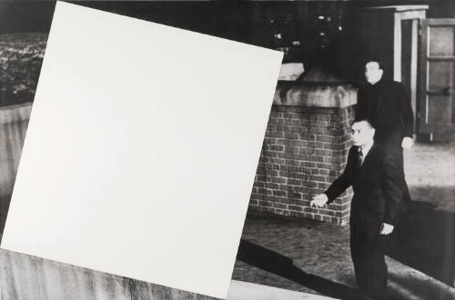Two Stares Making a Point but Blocked by a Plane (for Malevich)