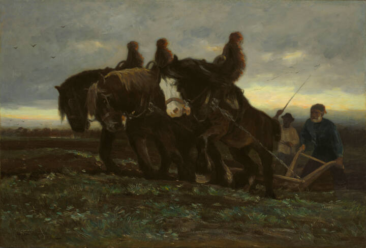 Ploughing in Acadia