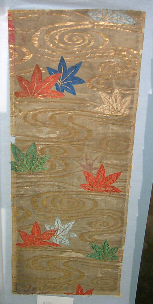 Fragment from Nō theater costume