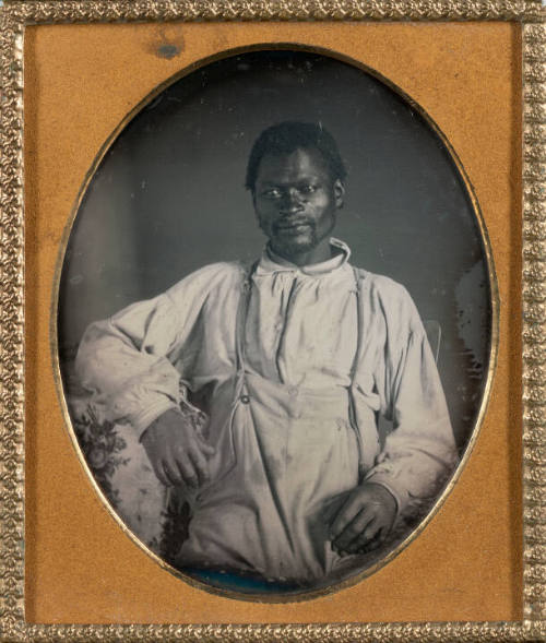 Portrait of an enslaved man, Virginia