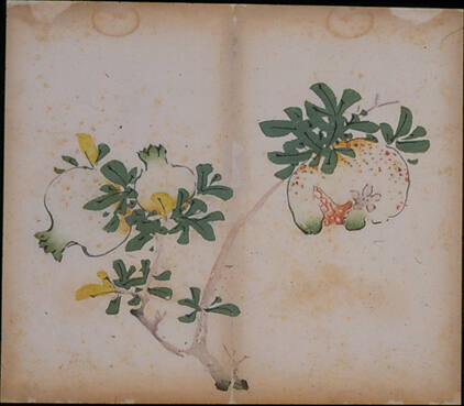 Branch of Three Pomegranates