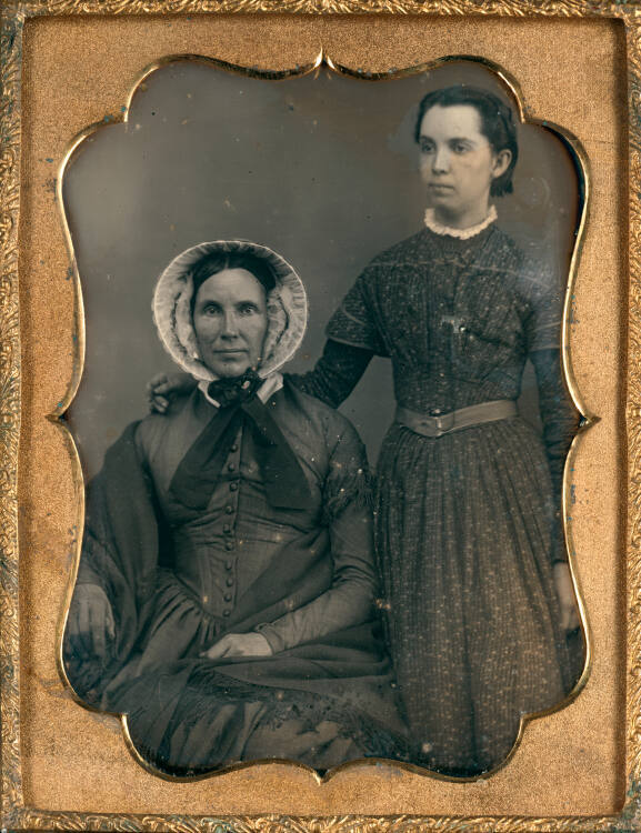 Portrait of Mother and Daughter