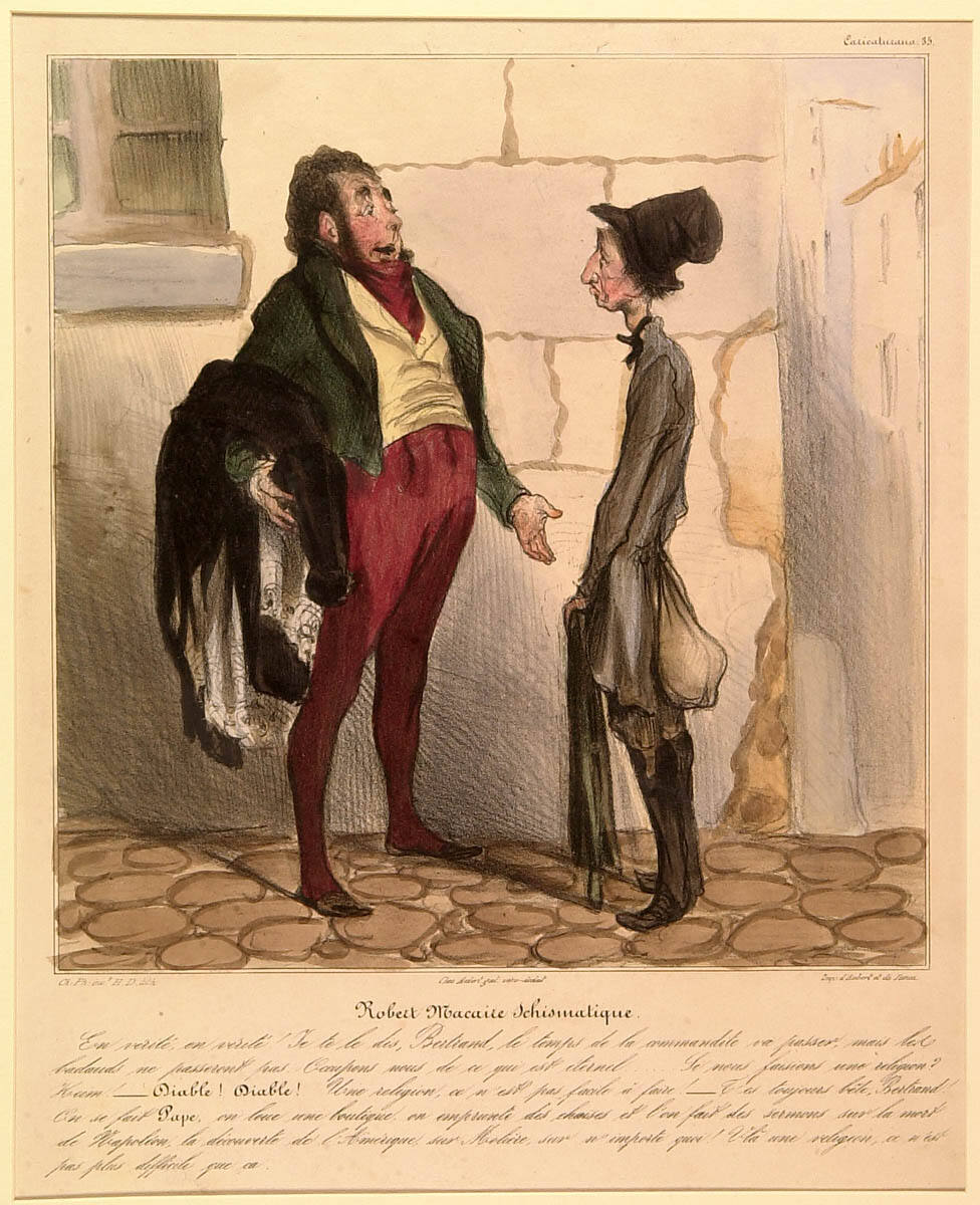 Robert Macaire, Schismatic