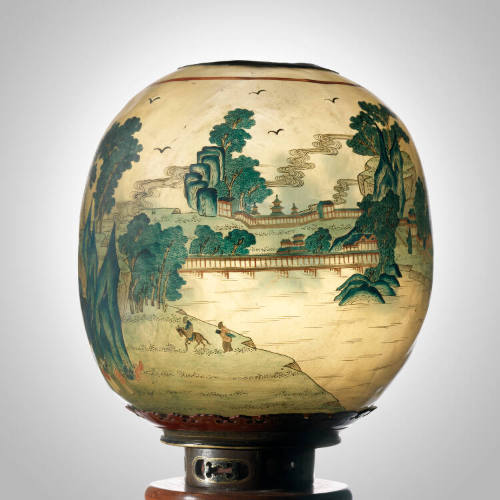Lantern with candlestand