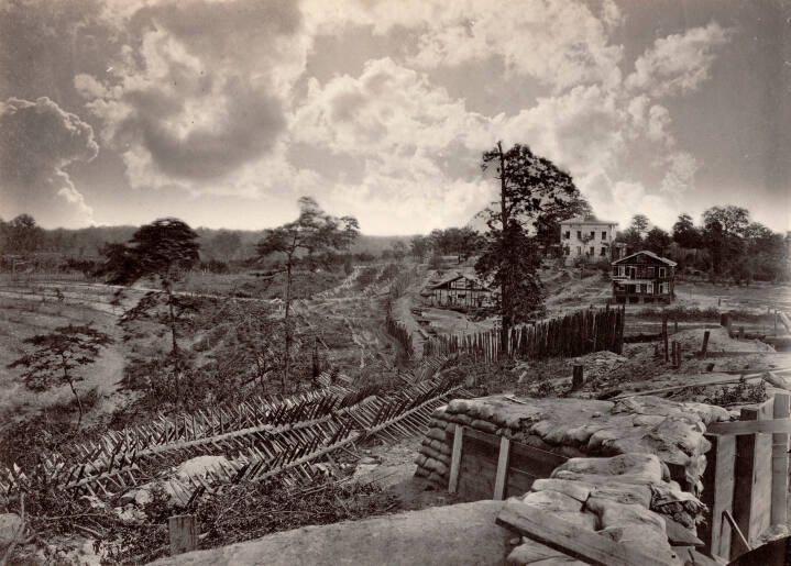 Rebel works in front of Atlanta, Georgia, No. 1