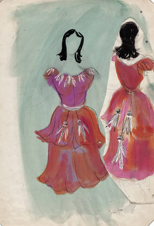 Costume Design for "The Magic Flute"