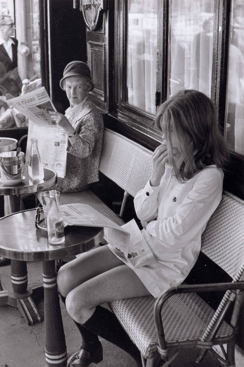 Sidewalk café, Saint Germain-des-Prés, Paris