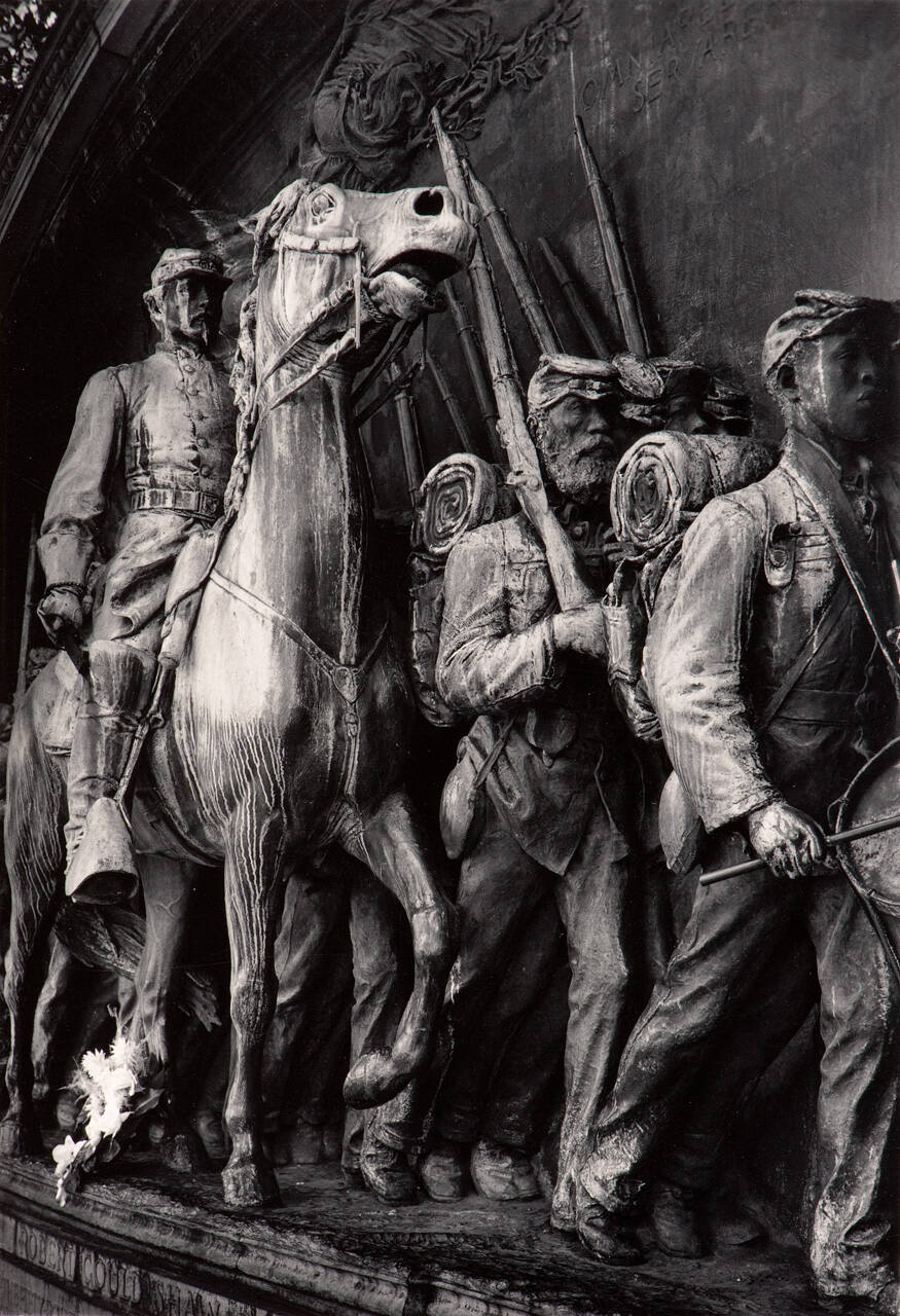 Boston Black Regiment, Civil War Monument (in front of Boston State House)