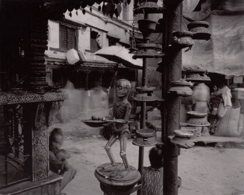 Skeleton, Shrine, Katmandu, Nepal