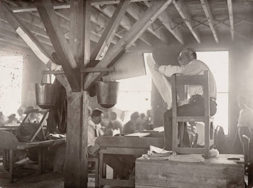 Reader in Tampa Cigar Factory Employed by Workers
