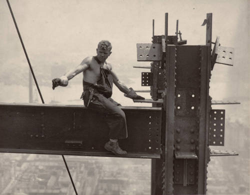 He Lays a Beam High Upon Empire State Building