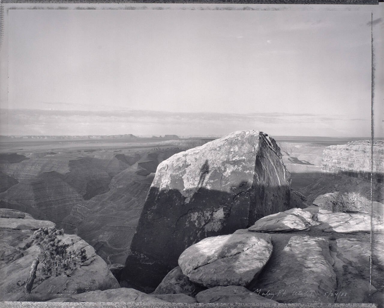 Witness to Sunrise, Muley Pt., Utah, 5/24/88
