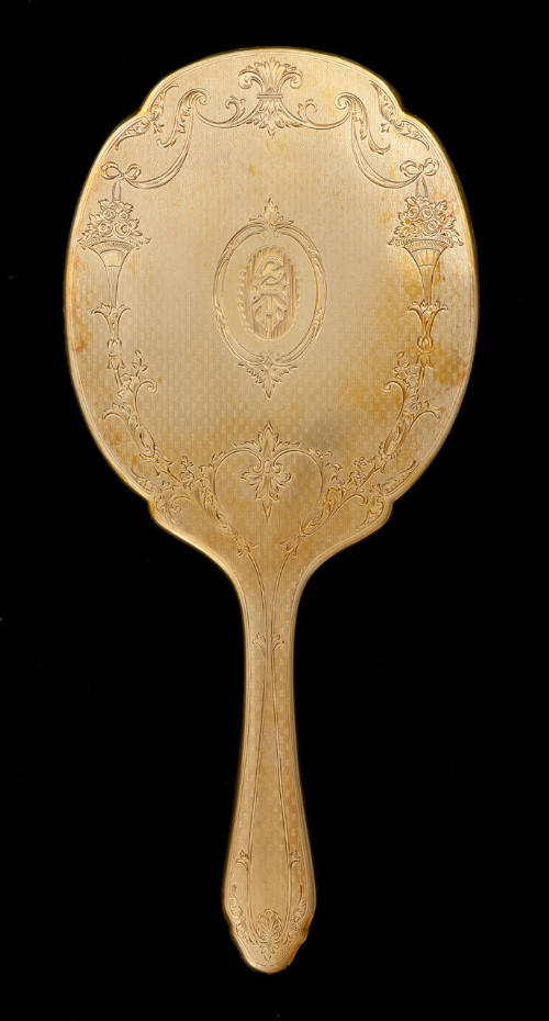 Hand Mirror from Dresser Set