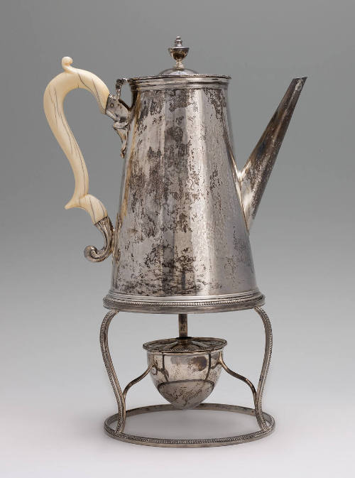 Coffee Pot on Stand with Spirit Burner