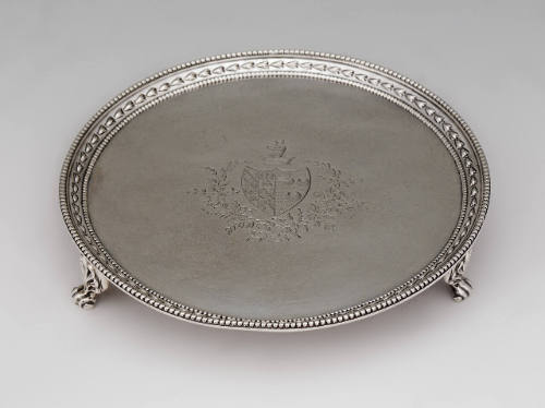 Salver with Arms of Pembroke