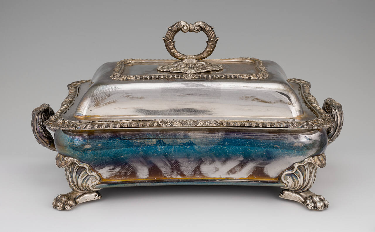Covered Dish (one of a pair)