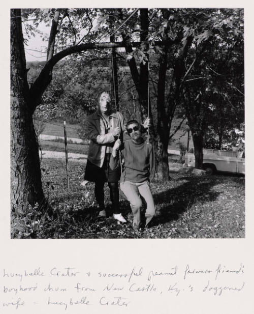 Lucybelle Crater and successful peanut farmer and friend's boyhood chum from New Castle, Ky.'s doggoned wife, L.C.