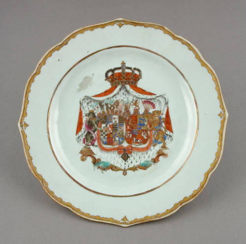 Plate from Arms of Duke of Anhalt Service