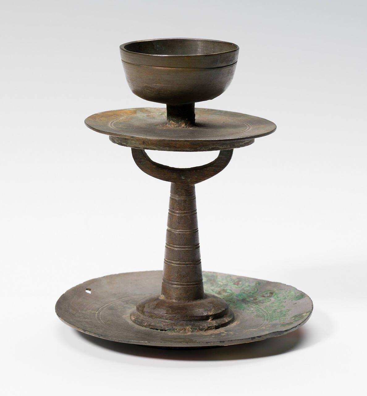 Miniature Ritual Vessel Lamp
