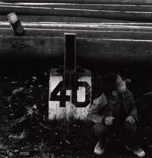 [Black child and "40"]
