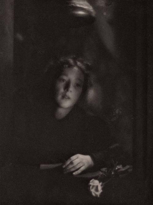 Girl With Rose