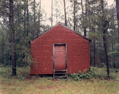 Red Building in Forest, Hale County