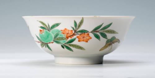 Bowl with Fruit Designs