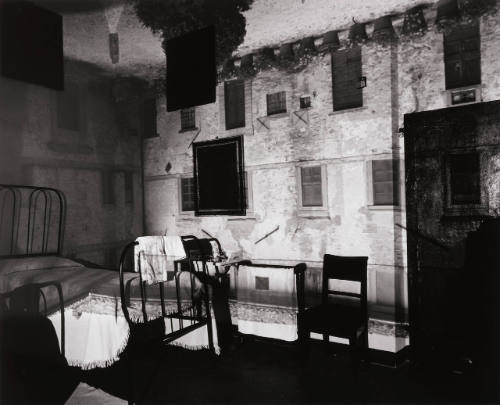 Camera Obscura Image of Castle Courtyard in Bedroom
