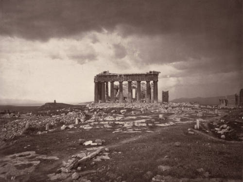 General view of the summit of the Acropolis, from the extreme eastern point
