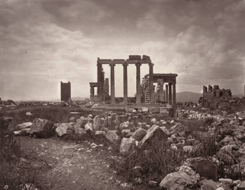 Eastern facade of the Erectheum