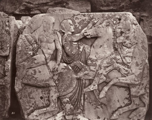 Fragment of frieze from the Parthenon