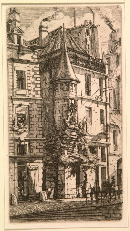 Tourelle, Rue de la Tixeranderie