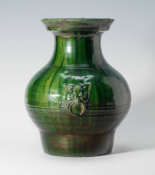 Wide-mouthed Jar in the Shape of a Bronze Hu