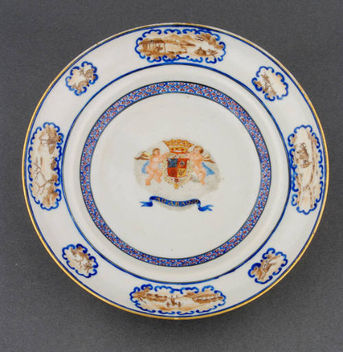 Plate from Dinner Service