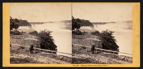 Niagara Falls (showing Babbitt's pavilion)