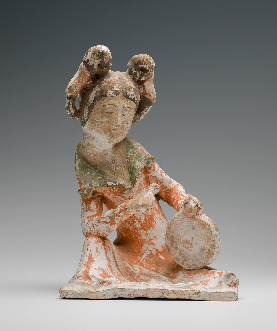 Tomb Figure of Lady Musician, Seated