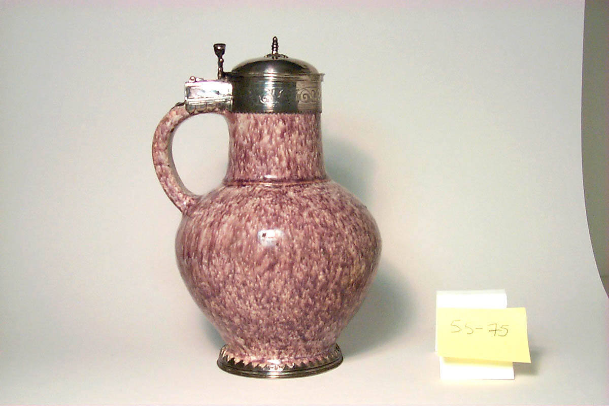 Silver-mounted Jug