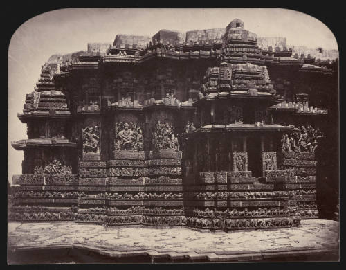 Temple of Halebid (Part of North Front)