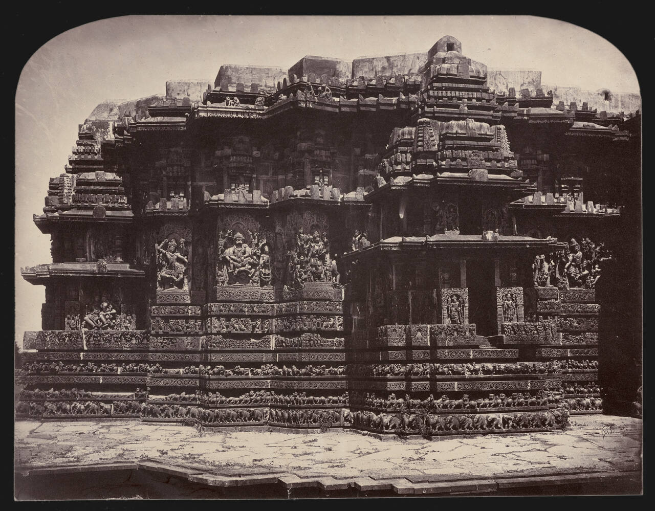 Temple of Halebid (Part of North Front)