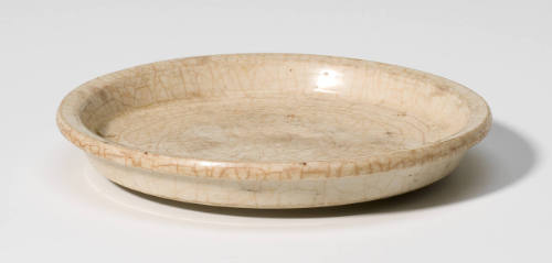 Crackle Glazed Dish