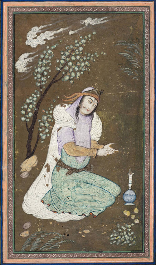 Woman Counting on Her Fingers