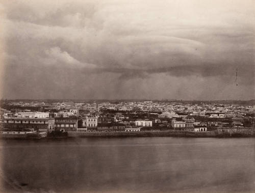 Havana in a Thunderstorm (recto); Palazzo Vecchio, Florence (verso)